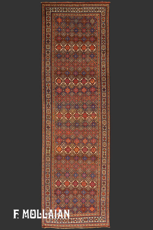Antique Persian Kurdo Runner Carpet n°:10813434